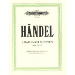 SONATES HALLENSER (3) +CD