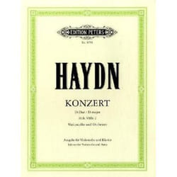 Partitions classique EDITION PETERS HAYDN F.J. - CONCERTO D HOB VIIB/2 - CELLO Violoncelle