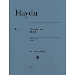 Partitions classique HENLE VERLAG HAYDN J. - STRING TRIOS, VOLUME I Ensemble à cordes