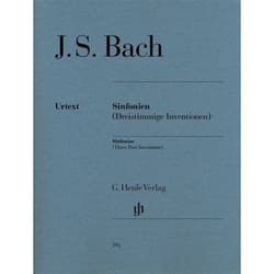 Inventions à Trois Voix BWV 787 à BWV 801 --- Piano
