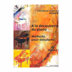 Editions Henry Lemoine A la découverte du piano Vol.2 Méthode débutant