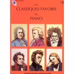 Editions Henry Lemoine Les classiques favoris Vol.1B, Classique, Couverture souple, 106 pages, Editions Henry Lemoine, França ...