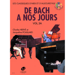 Partitions classique LEMOINE HERVE C. / POUILLARD J. - DE BACH À NOS JOURS VOL.3 - PIANO Piano