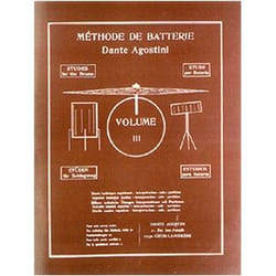 The Music Sales Group Dante Agostini: Methode De Batterie: Techniques Supérieures - Volume 3