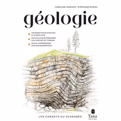 ISBN Les carnets du scarabée - Géologie : Le livre de Caroline Sanchez, Stéphane Niveau, métier & loisirs, 136 pages
