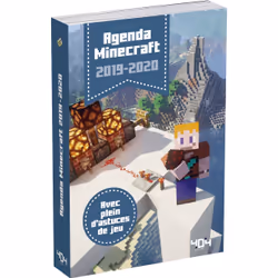 ISBN Agenda Minecraft 2019-2020 : Le livre de Stéphane Pilet, 400 pages