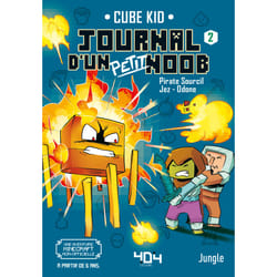 ISBN Journal d'un petit Noob - Tome 2 Balade dans le Nether : Le livre de Cube Kid, Laura Rivière, Jungle, Jez