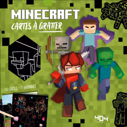 ISBN Cartes à gratter Minecraft : Le livre de Vladimir Subbotin, Sport & loisirs, 10 pages