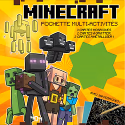 ISBN Minecraft - Ma pochette multi-activités : Le livre de Arianna Sabella, Sport & loisirs, 7 pages