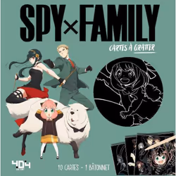 ISBN Cartes à gratter Spy x Family : Le livre de Tatsuya Endo, CRUNCHYROLL, Sport & loisirs, 10 pages