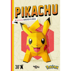 ISBN Pokémon - Papertoy Pikachu - Modèle n°2 : Le livre de The Pokémon Company, Tougui