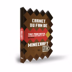 ISBN Carnet du fan de Minecraft : Le livre de Marie Coutellier, 120 pages