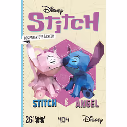 ISBN Papertoy Disney - Stitch et Angel : Le livre de The Walt Disney compagny, Tougui, Sport & loisirs, 32 pages