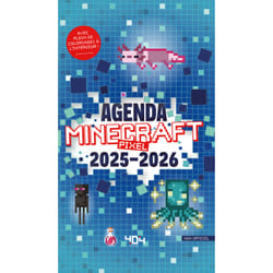 ISBN Agenda Minecraft Pixels 2025-2026 : Le livre de Stéphane Pilet