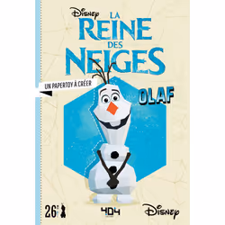 ISBN Papertoy Disney La Reine des neiges Olaf : Le livre de The Walt Disney compagny, Tougui, Sport & loisirs, 32 pages
