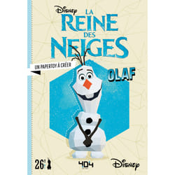 ISBN Papertoy Disney La Reine des neiges Olaf : Le livre de The Walt Disney compagny, Tougui