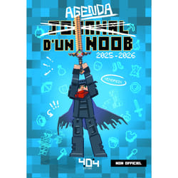 ISBN Agenda Journal d'un Noob 2025-2026 : Le livre de Cube Kid, Check-Fai Au