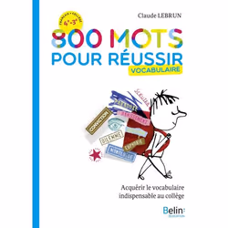 ISBN 800 Mots Pour Réussir, Français, 288 pages