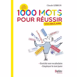 ISBN 1000 Mots Pour Réussir, Français, 256 pages