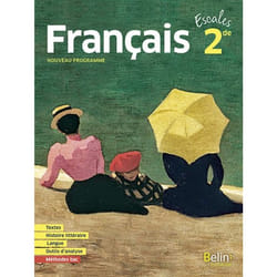 ISBN Escales Français 2De livre