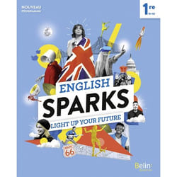 ANGLAIS 1RE ENGLISH SPARKS. EDITION 2019, Chevet Marlène