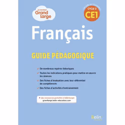 ISBN Le Nouveau Grand Large Ce1 - Guide Pédagogique 2019, Français, 208 pages