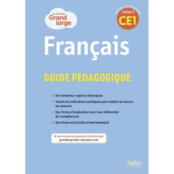ISBN Le Nouveau Grand Large Ce1 - Guide Pédagogique 2019
