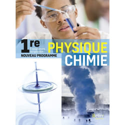 ISBN Physique Chimie 1Re livre
