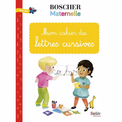 ISBN Mon cahier des lettres cursives, 32 pages