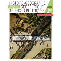 ISBN Histoire Géographie Géopolitique Sciences Politiques 1Re livre