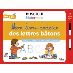 ISBN Mon livre-ardoise des lettres bâtons, 12 pages