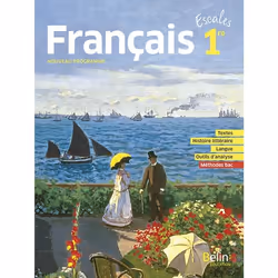 ISBN Escales Français 1Re, Français, 641 pages
