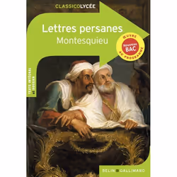 ISBN Lettres Persanes - Montesquieu, Français, 452 pages