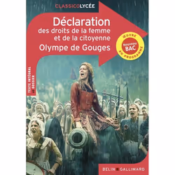 ISBN Déclaration Des Droits De La Femme Et De La Citoyenne, Français, 132 pages