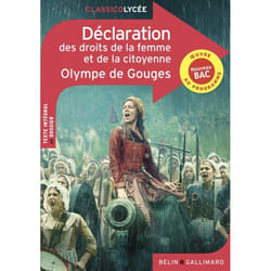 Déclaration des droits de la femme et de la citoyenne (Poche)