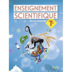 ISBN Enseignement Scientifique Terminale livre