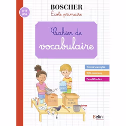 ISBN Cahier De Vocabulaire, Français, 32 pages