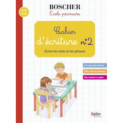 ISBN Cahier D'Écriture 2 - Écrire Les Mots Et Les Phrases livre