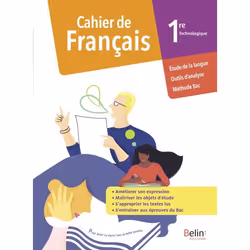 ISBN Cahier De Français 1Re Technologique, Français, 112 pages