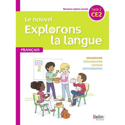 ISBN Le Nouvel Explorons La Langue Ce2 – Manuel Élève 2020 livre