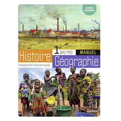 ISBN Histoire-Géographie-Emc Bac Pro 1Re livre