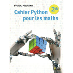 ISBN Cahier Python Pour Les Maths Seconde livre