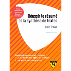 ISBN Réussir Le Résumé Et La Synthèse De Texte, 192 pages