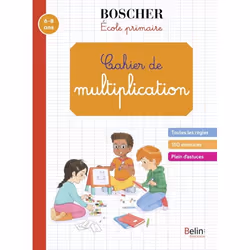 ISBN Cahier De Multiplication, 32 pages