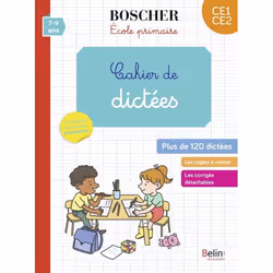 ISBN Cahier De Dictées Ce1-Ce2, Français, 72 pages