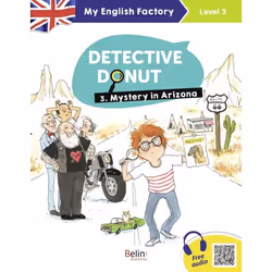 ISBN My English Factory – Detective Donut 3. Mystery In Arizona (Level 3), Anglais, 48 pages