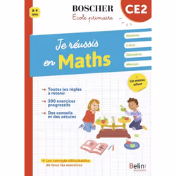 ISBN Je Réussis En Maths Ce2, 64 pages