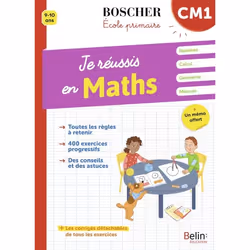 ISBN Je Réussis En Maths Cm1, 64 pages