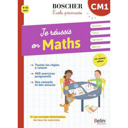ISBN Je Réussis En Maths Cm1 livre