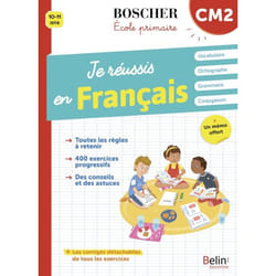 ISBN Je Réussis En Français Cm2 livre
